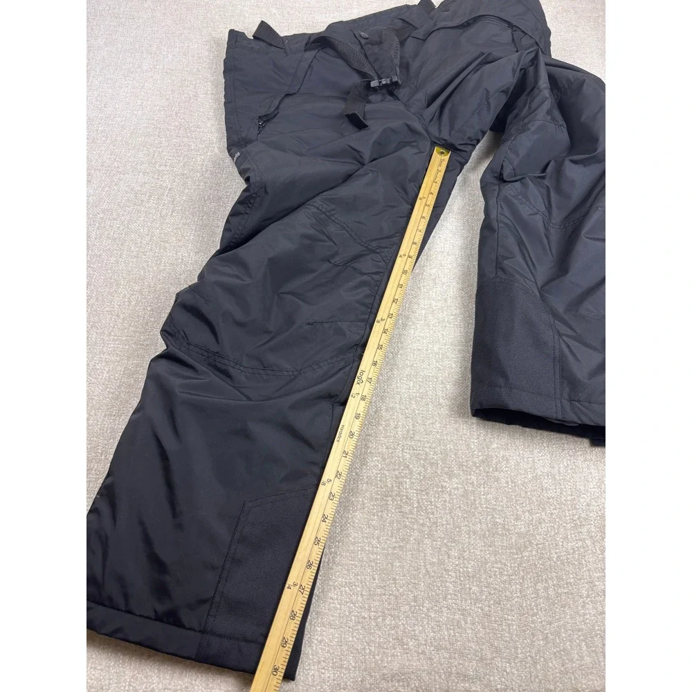 Columbia Mens XL Black Insulated Snow Pants Ski Snowboard Winter Outdoor